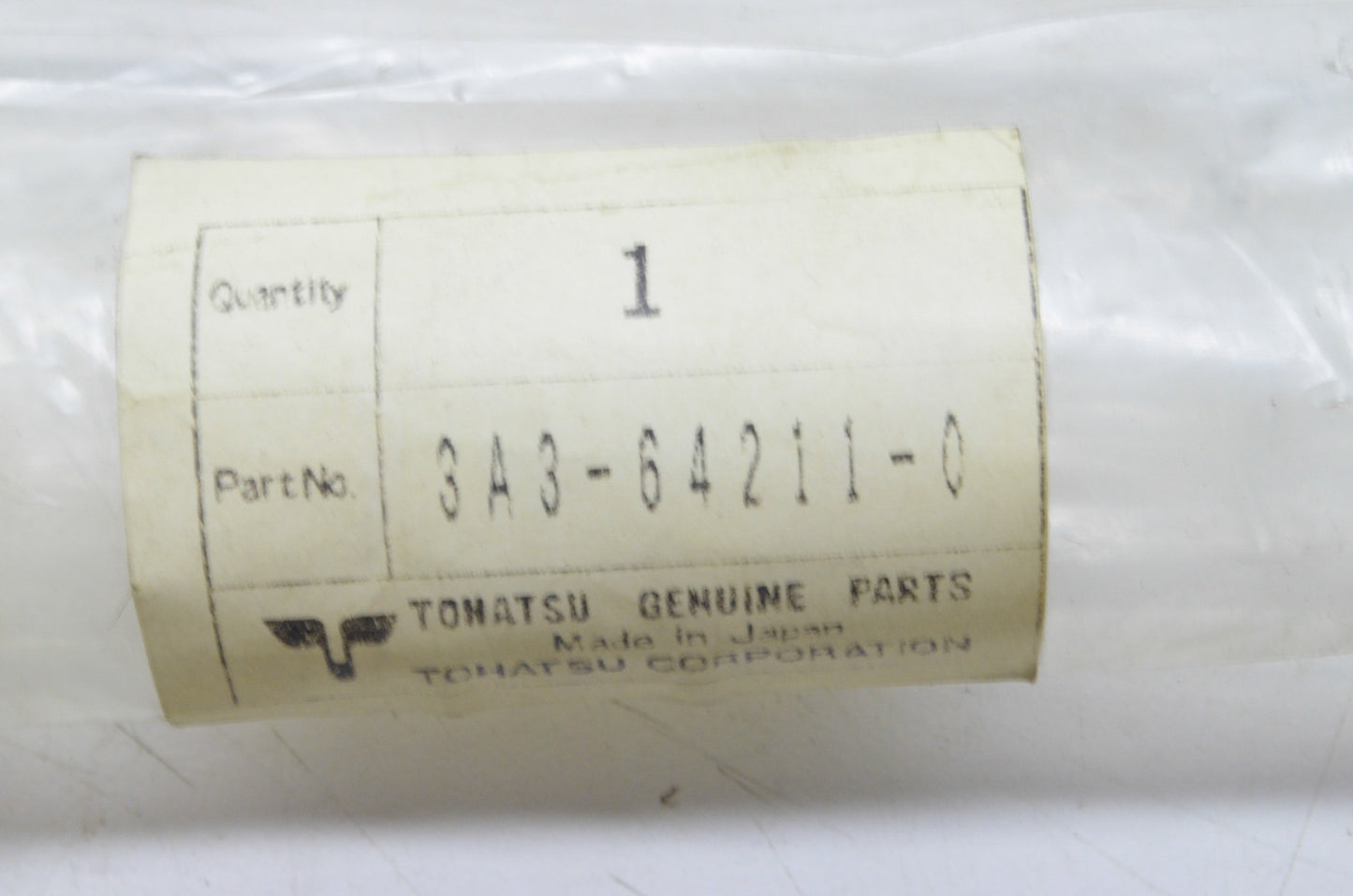 New OEM Tohatsu Propeller Shaft NOS