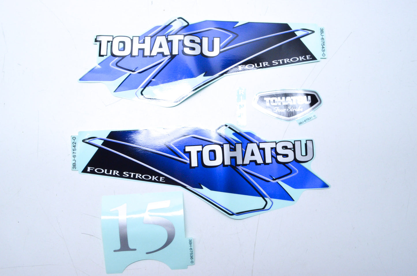 OEM Tohatsu 3BHQ87801-0 Decal Kit NOS
