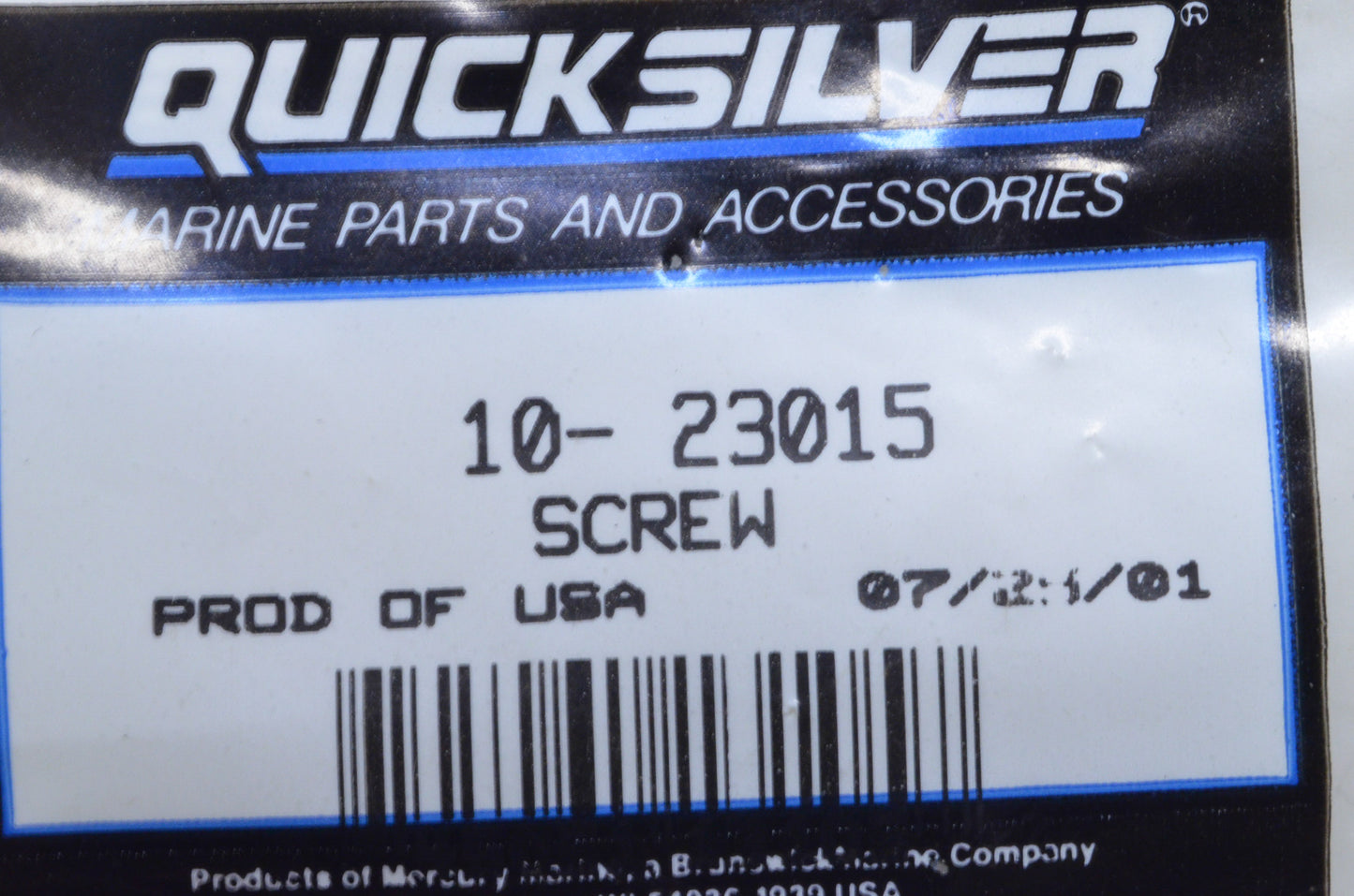 New OEM Mercury  Screw  NOS