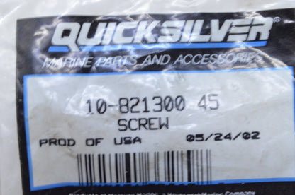 OEM Mercury 10-821300 45 Screw NOS