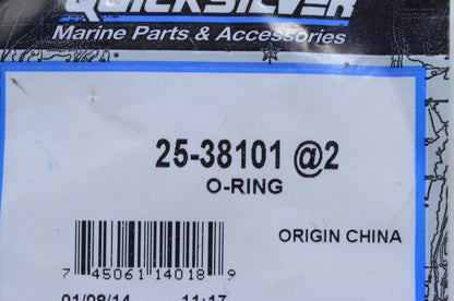 OEM Mercury 25-38101 O-Ring NOS
