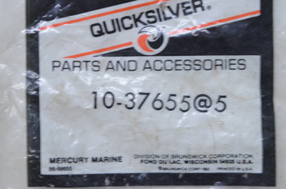 New OEM Mercury  Screw QTY 5  NOS