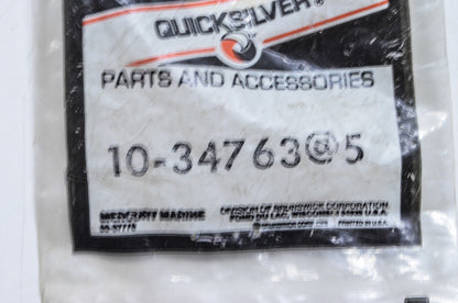 OEM Mercury 10-34763 Screw Qty 5 NOS