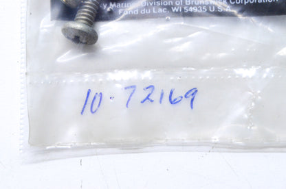OEM Mercury 10-72169 Screw Qty 2 NOS