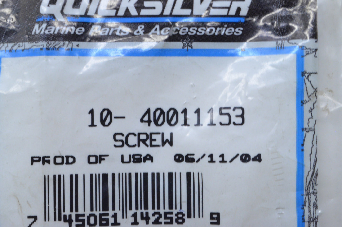 OEM Mercury 10-40011153 M8x45 Screw NOS