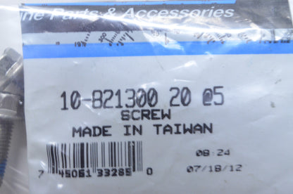OEM Mercury 10-821300 20 Screw NOS
