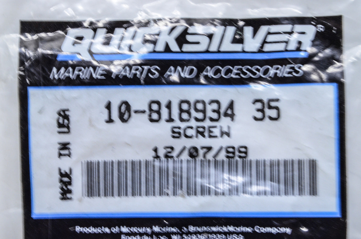 New OEM Mercury Screw NOS
