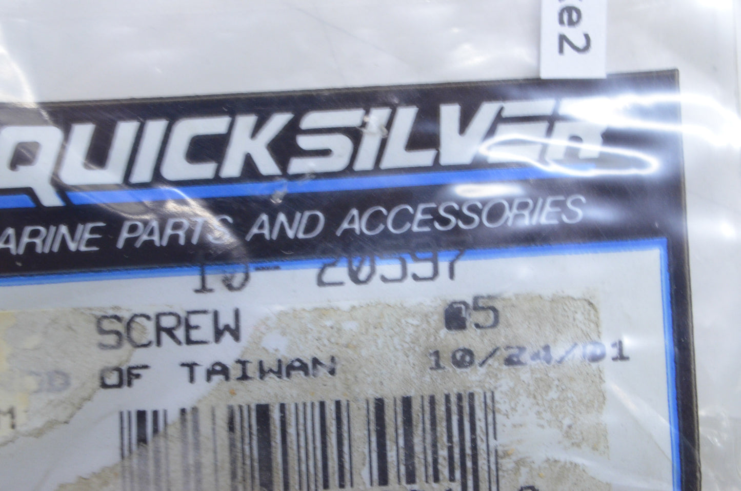 OEM Mercury 10-20597 Screw Qty 2 NOS