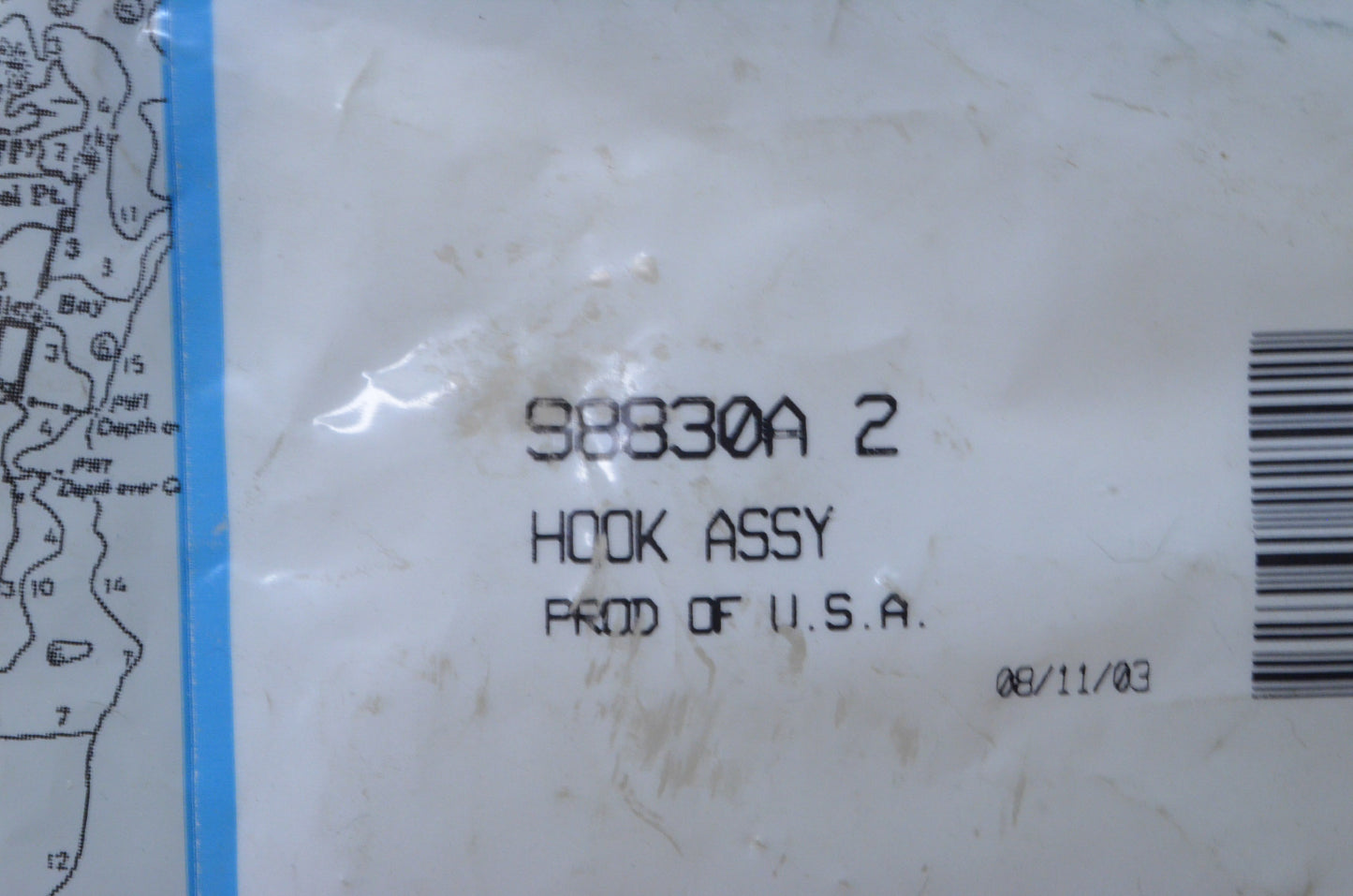 New OEM Mercury  Hook Assembly NOS