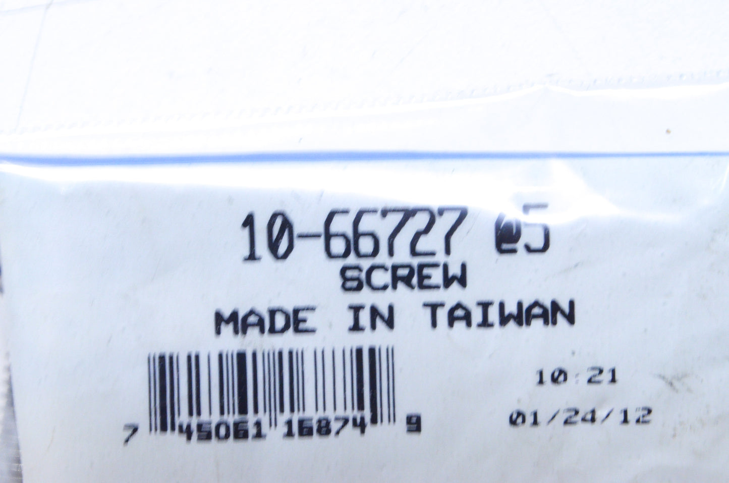 OEM Mercury 10-66727 Screw NOS