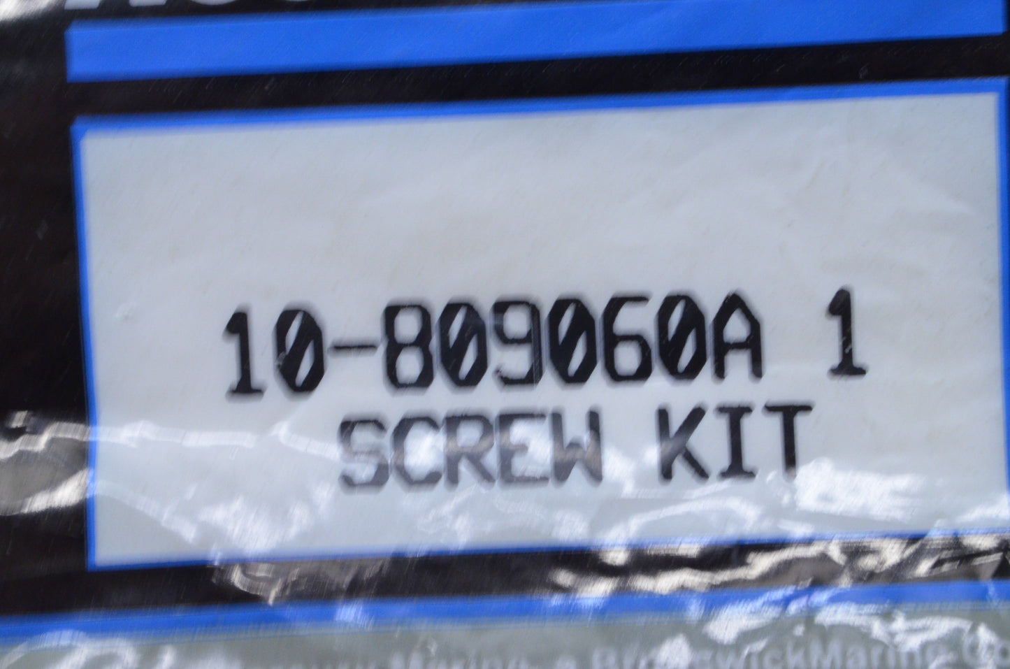 OEM Mercury 10-809060A 1 Screw Kit NOS
