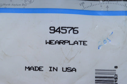 New OEM Mercury  Wear Plate  NOS