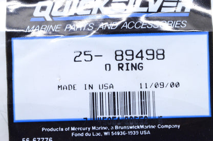 New OEM Mercury O Ring QTY 2 NOS