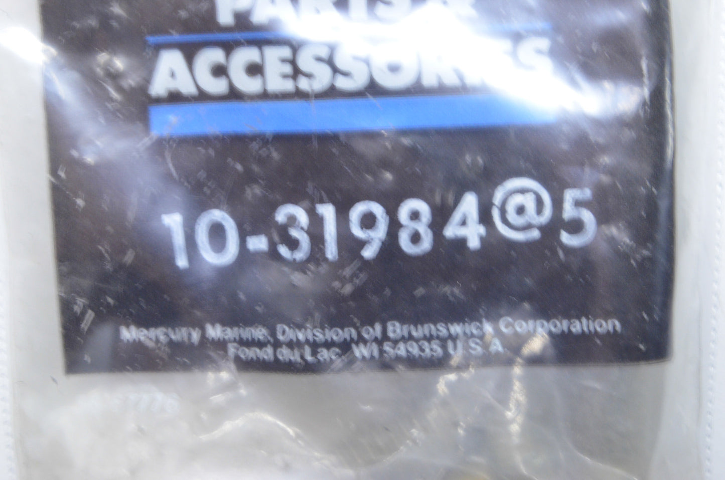 OEM Mercury 10-31984 Screw Qty 4 NOS