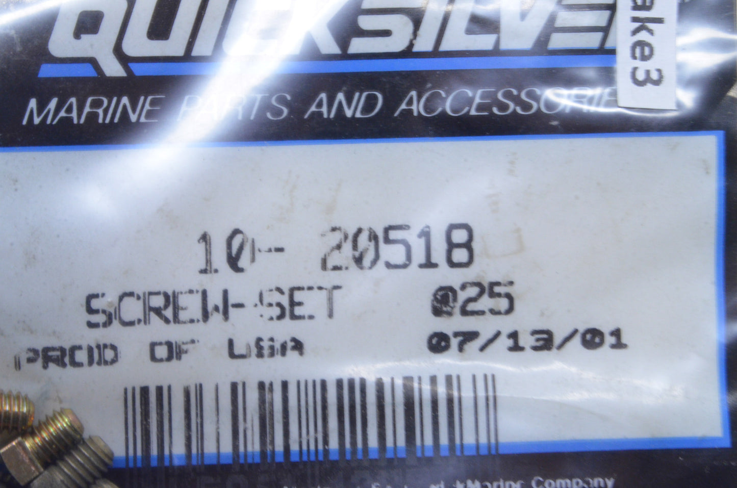 Set Screw Qty 3 NOS