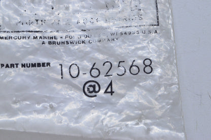 OEM Mercury 10-62568 Screw Qty 5 NOS