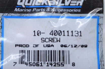 OEM Mercury 10-40011131 Screw NOS