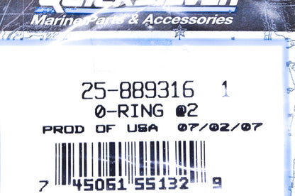 New OEM Mercury O Ring NOS