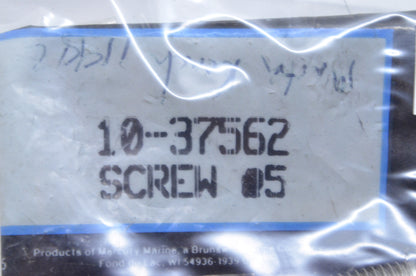 OEM Mercury 10-37562 Screw Qty 2 NOS