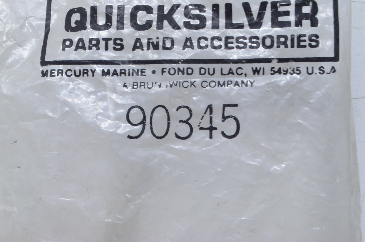 OEM Mercury 90345 Valve Bracket NOS
