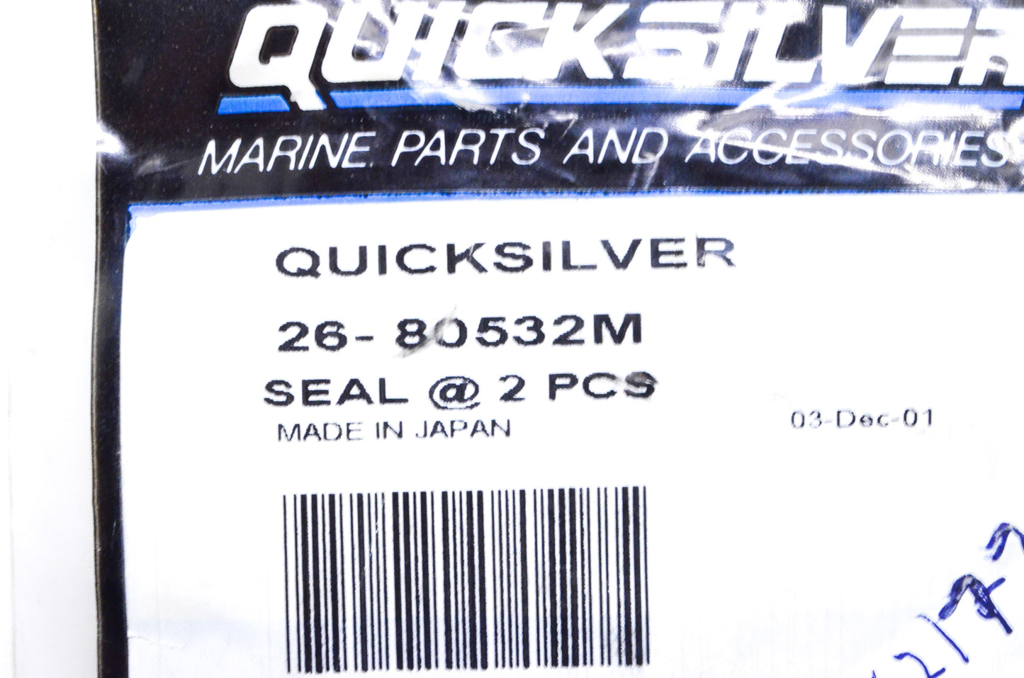 New OEM Mercury Rubber Water Seal NOS