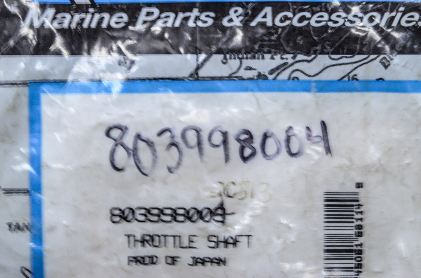 New OEM Mercury Throttle Shaft NOS