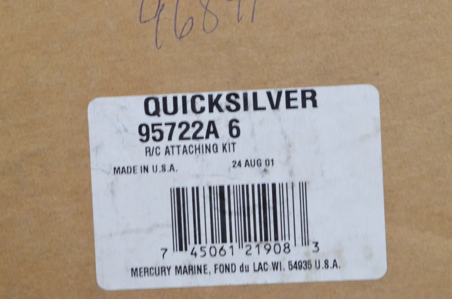New OEM Mercury R/C Attaching Kit NOS