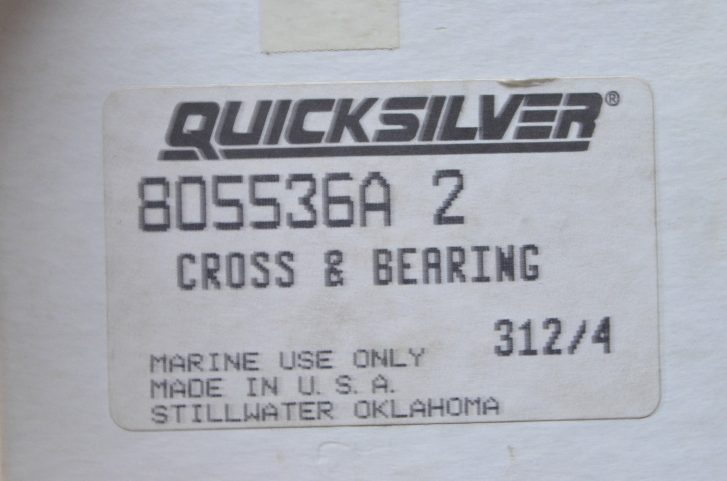 U Joint Cross & Bearing NOS