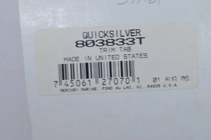 OEM Mercury 803833T Trim Tab NOS