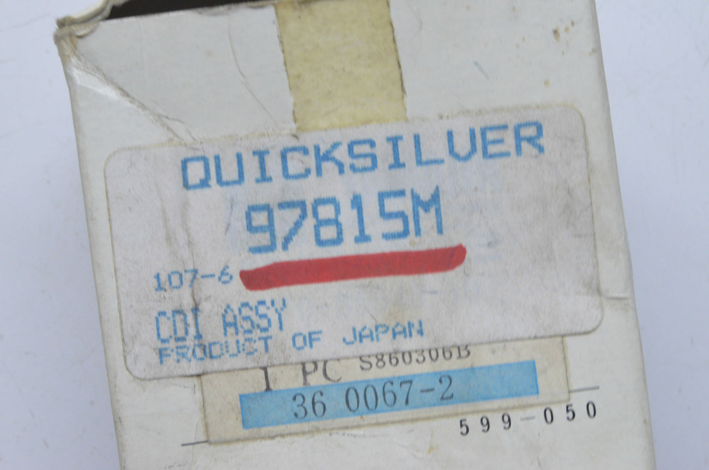 New OEM Mercury  CDI Ignition Assembly  NOS