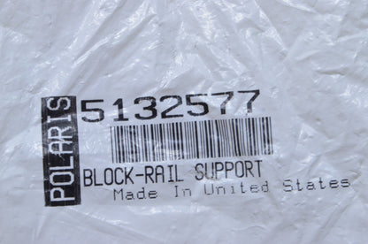 OEM Polaris 5132577 Rail Support Block NOS