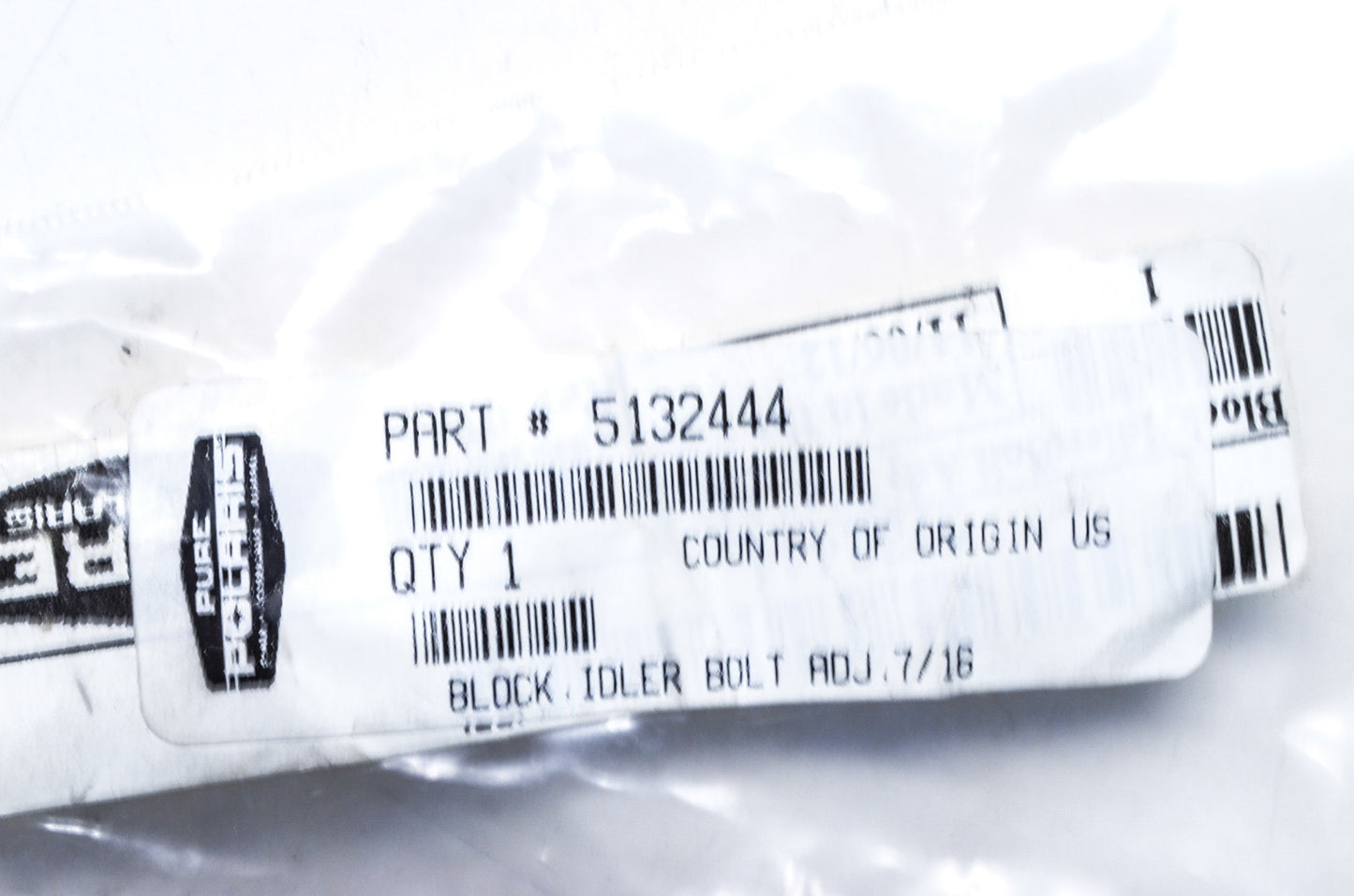 OEM Polaris 5132444 Block Idler Bolt NOS