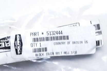 OEM Polaris 5132444 Block Idler Bolt NOS