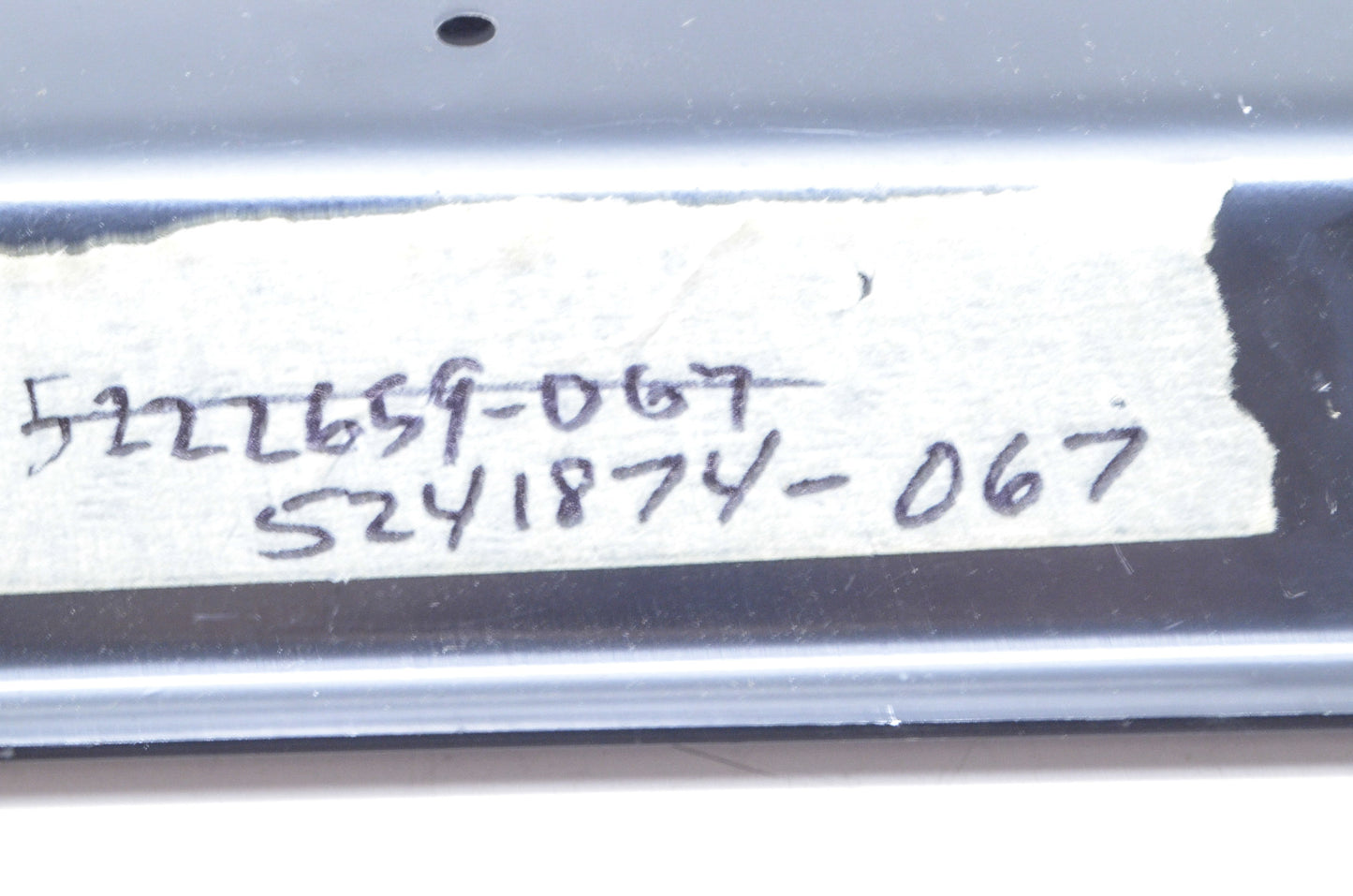 OEM Polaris 5241874-067 Black Snow Flap Retainer NOS