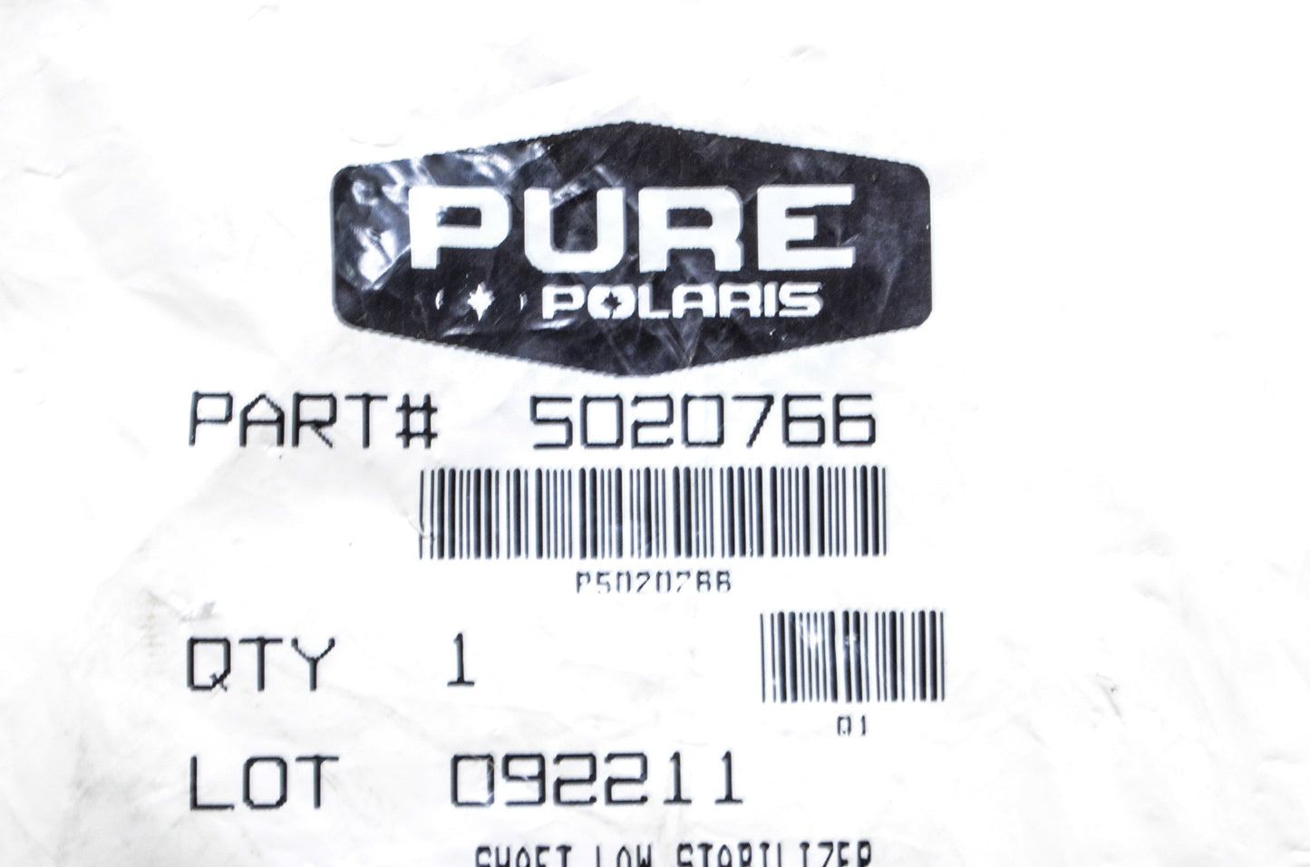 New OEM Polaris Low Stabilizer Shaft  NOS