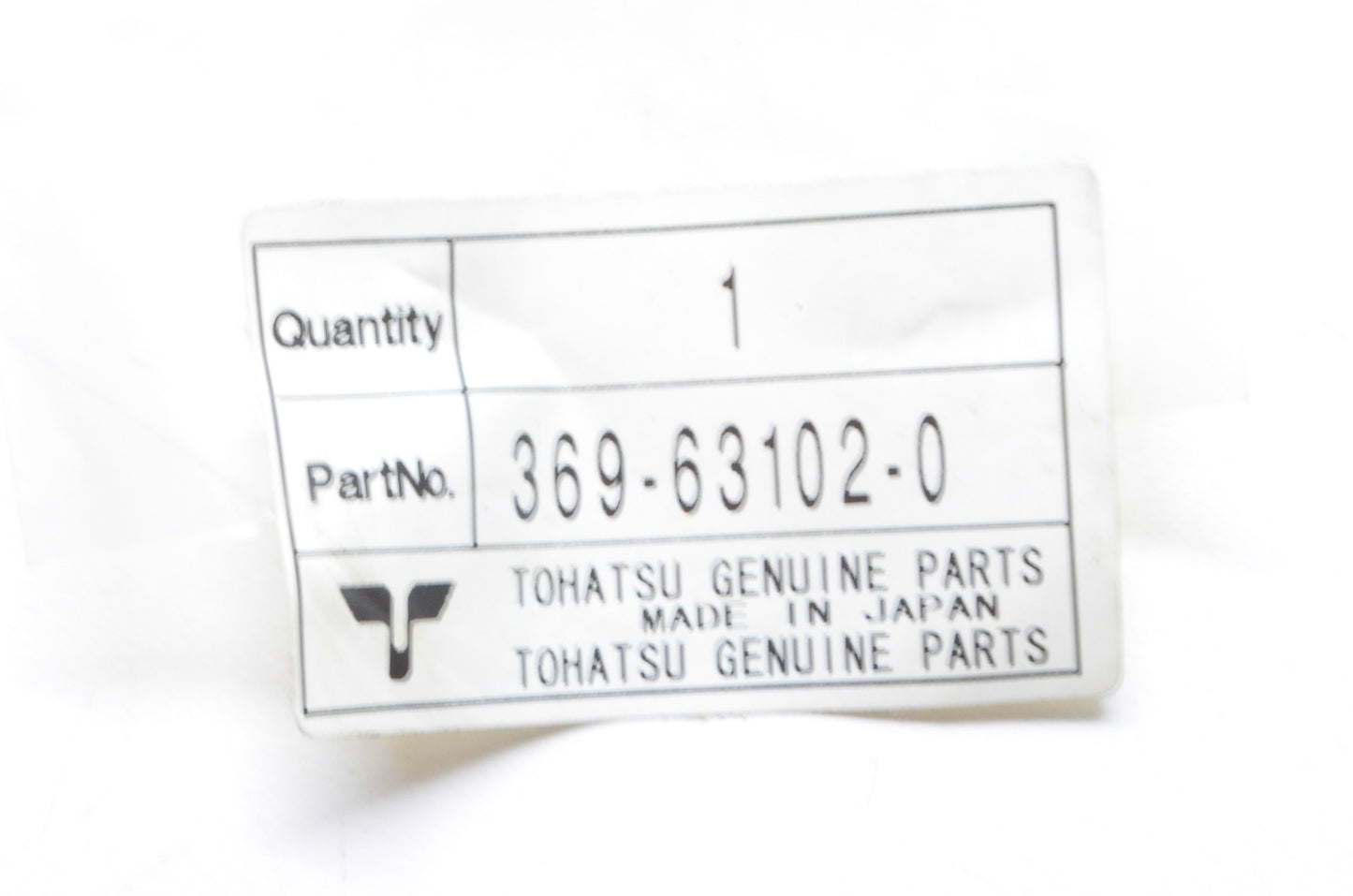 OEM Tohatsu 369-63102-0 Handle Bushing NOS