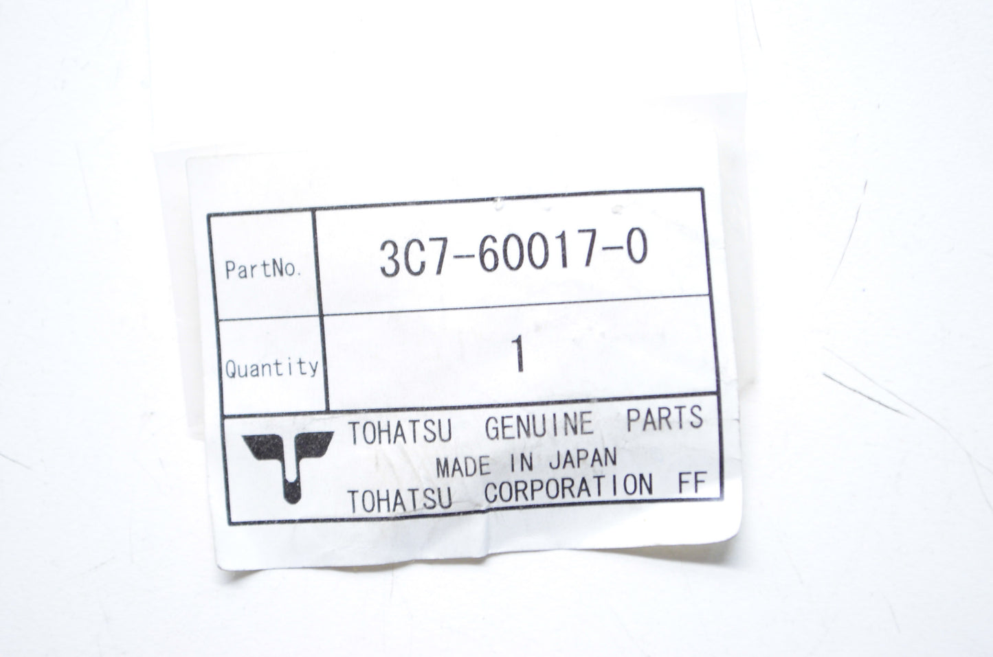 New OEM Tohatsu Nipple  NOS