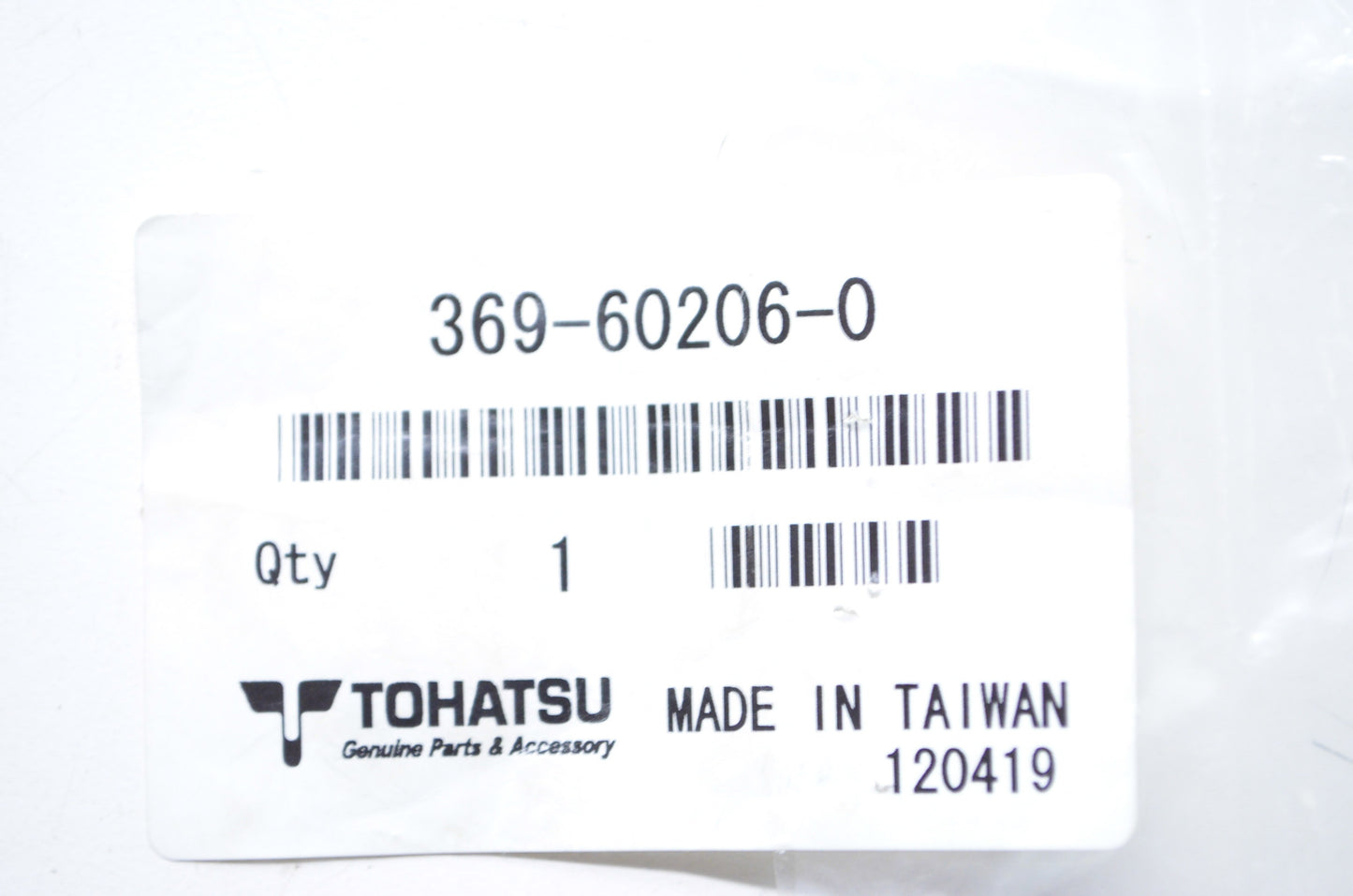 New OEM Tohatsu Sub Water Strainer  NOS