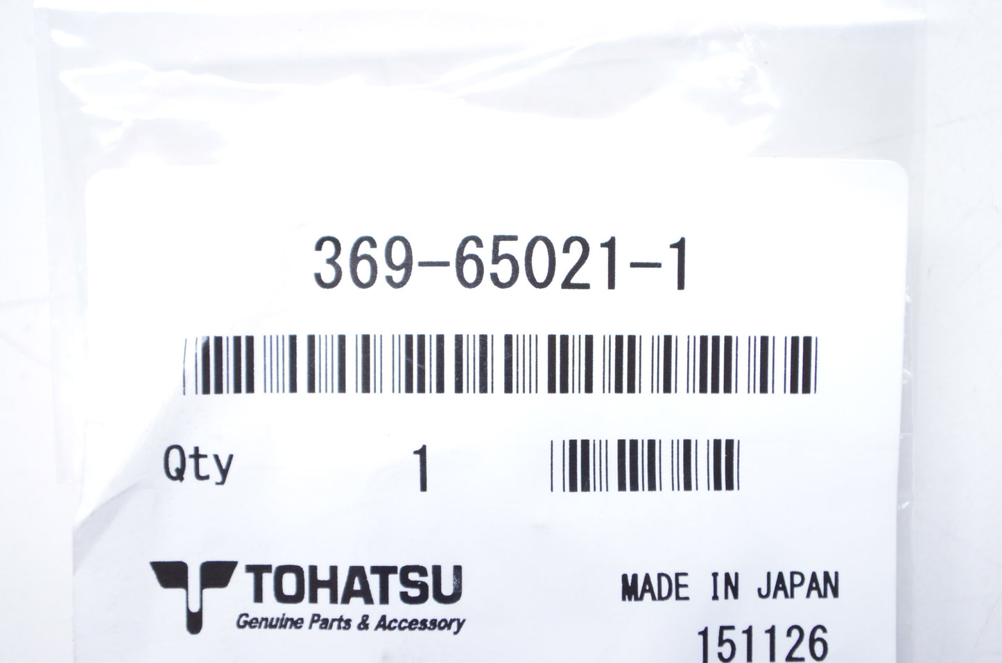 New OEM Tohatsu Water Pump Impeller  NOS