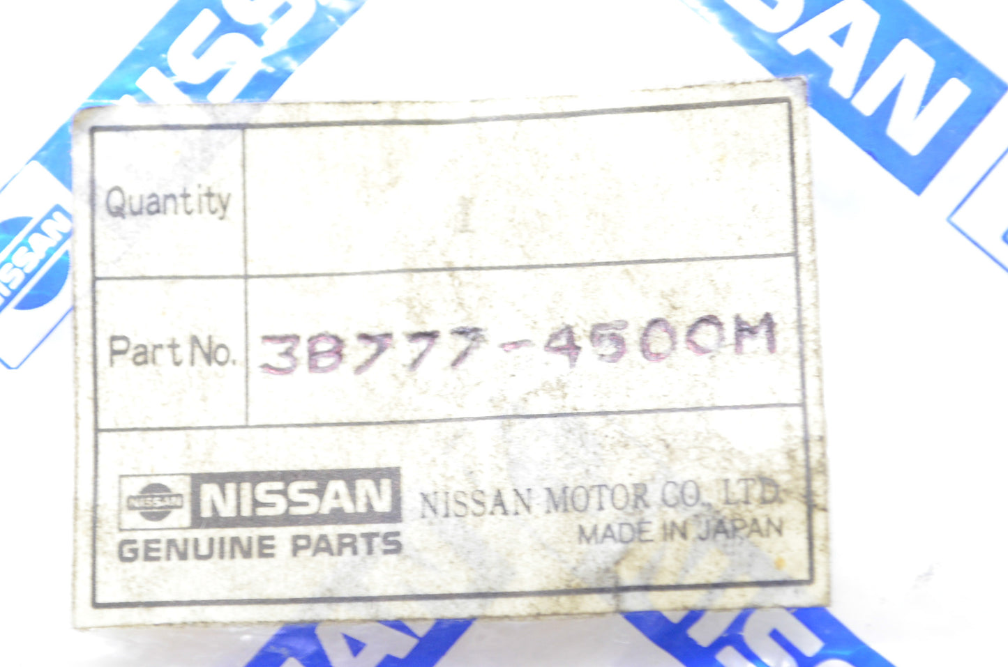 Nissan 3B777-4500M Relief Valve NOS