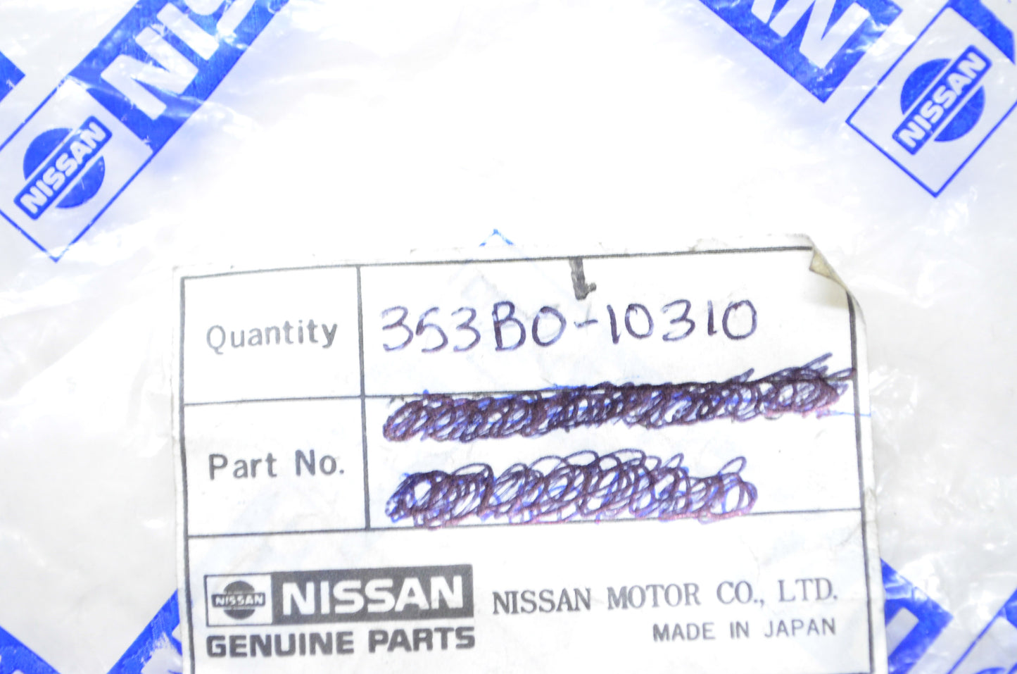 Nissan 353B0-10310 Thermostat Cap NOS