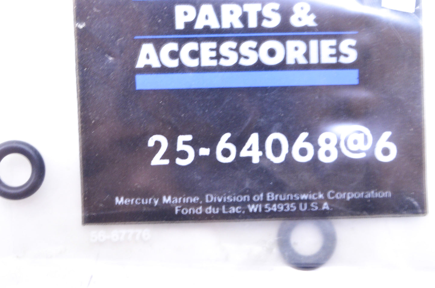 OEM Mercury 25-64068 O-Ring Qty 3 NOS