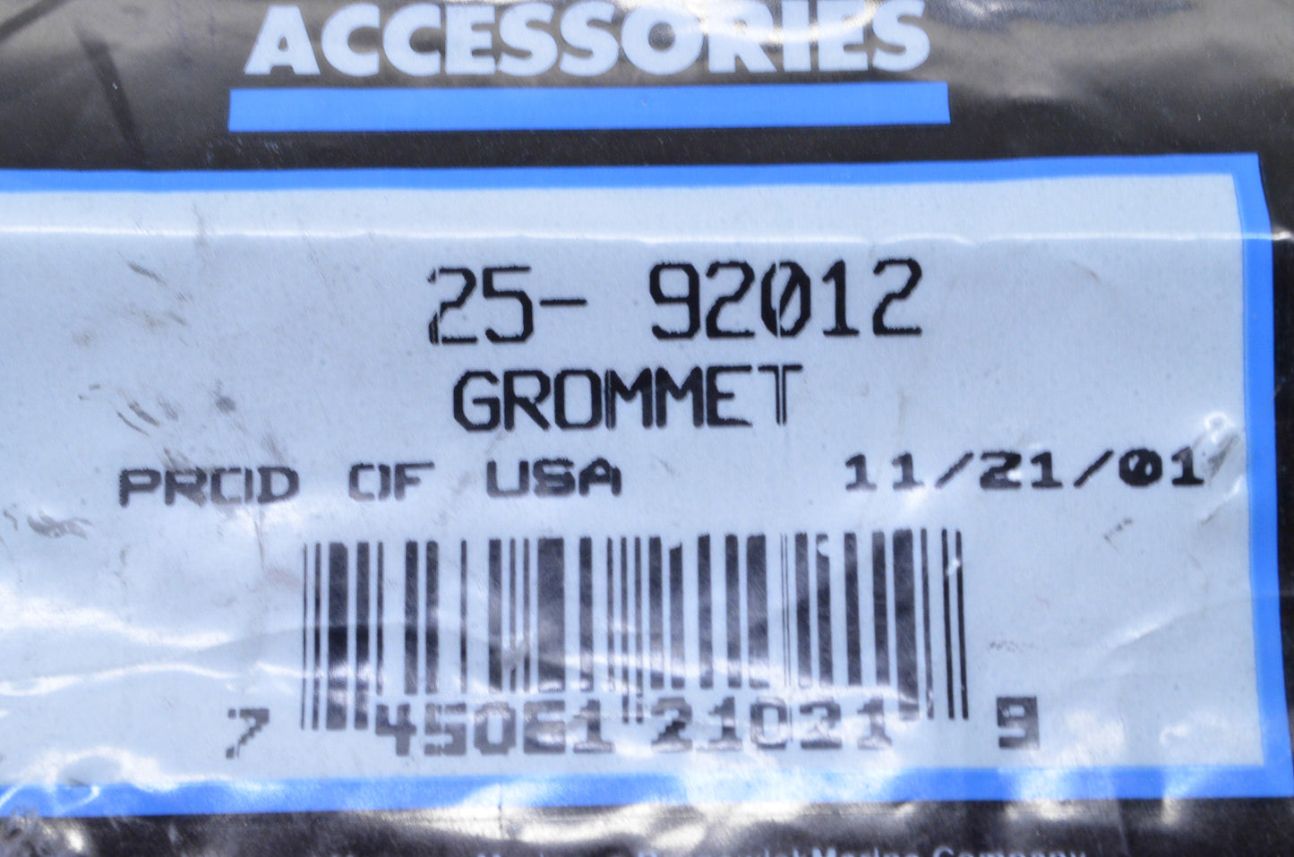 New OEM Mercury Grommet QTY 2 NOS