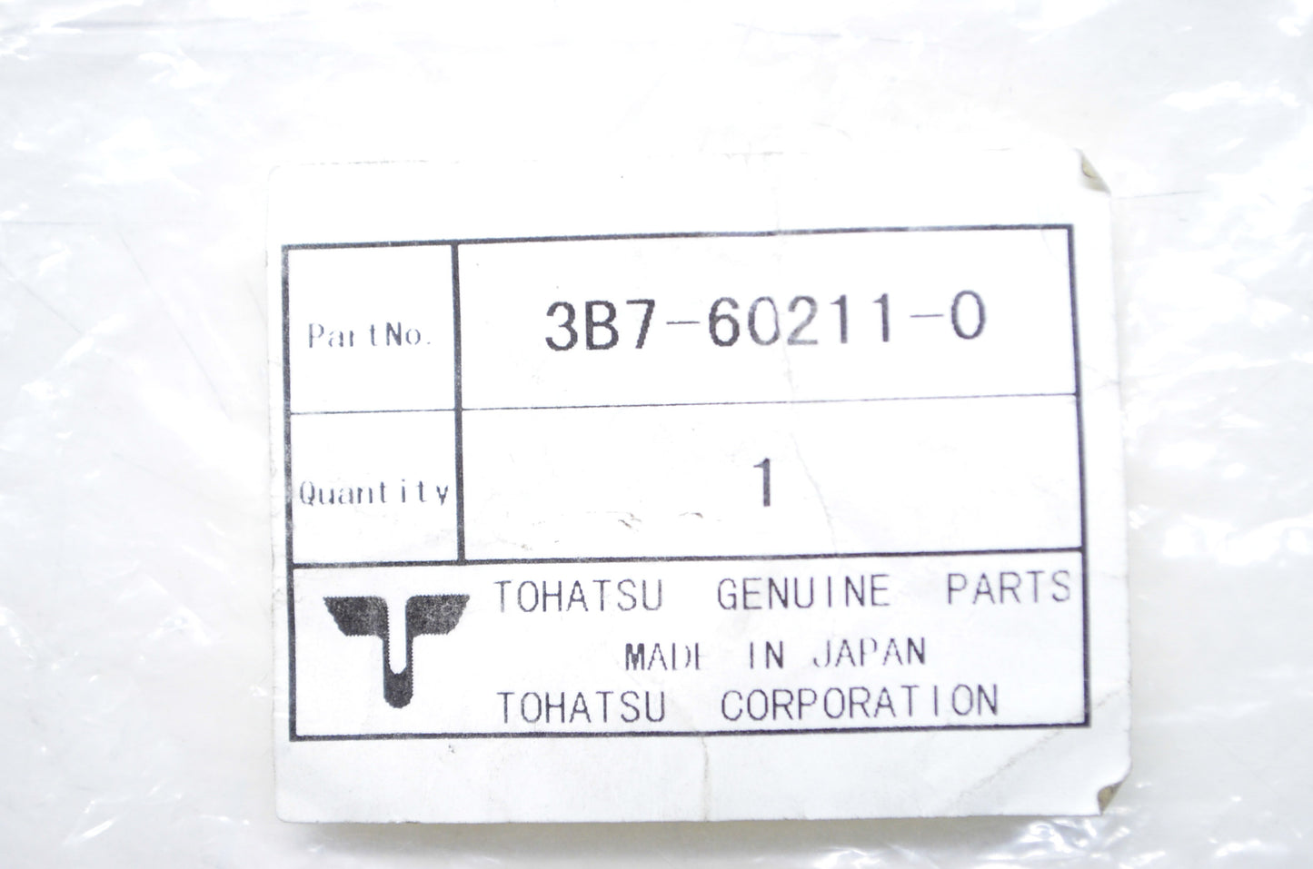 Tohatsu 3B7-60211-0 30-40-30 Needle Bearing NOS