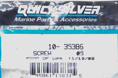 New OEM Mercury Screw QTY 4 NOS