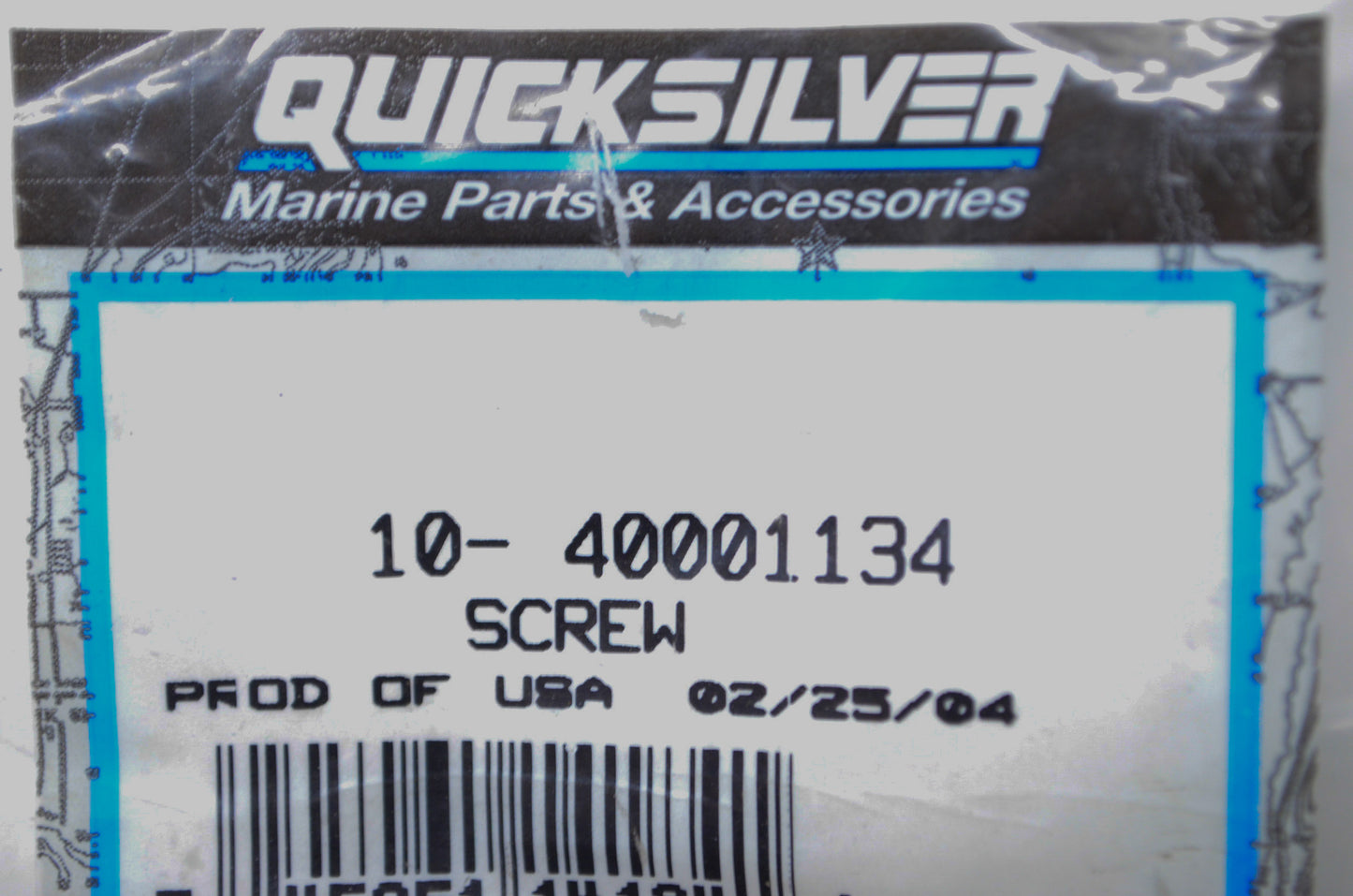 New OEM Mercury M8x25 Screw QTY 2 NOS