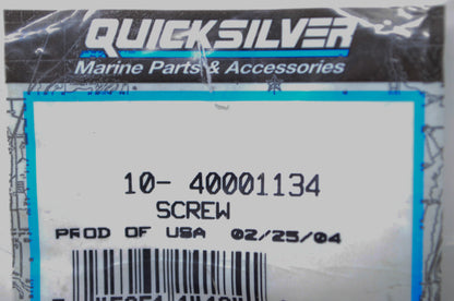 New OEM Mercury M8x25 Screw QTY 2 NOS