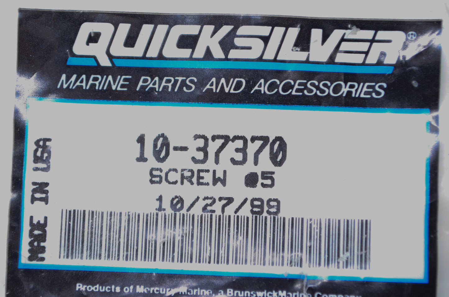 OEM Mercury 10-37370 Screw Qty 6 NOS