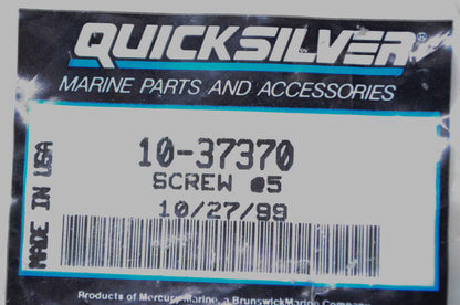 OEM Mercury 10-37370 Screw Qty 6 NOS