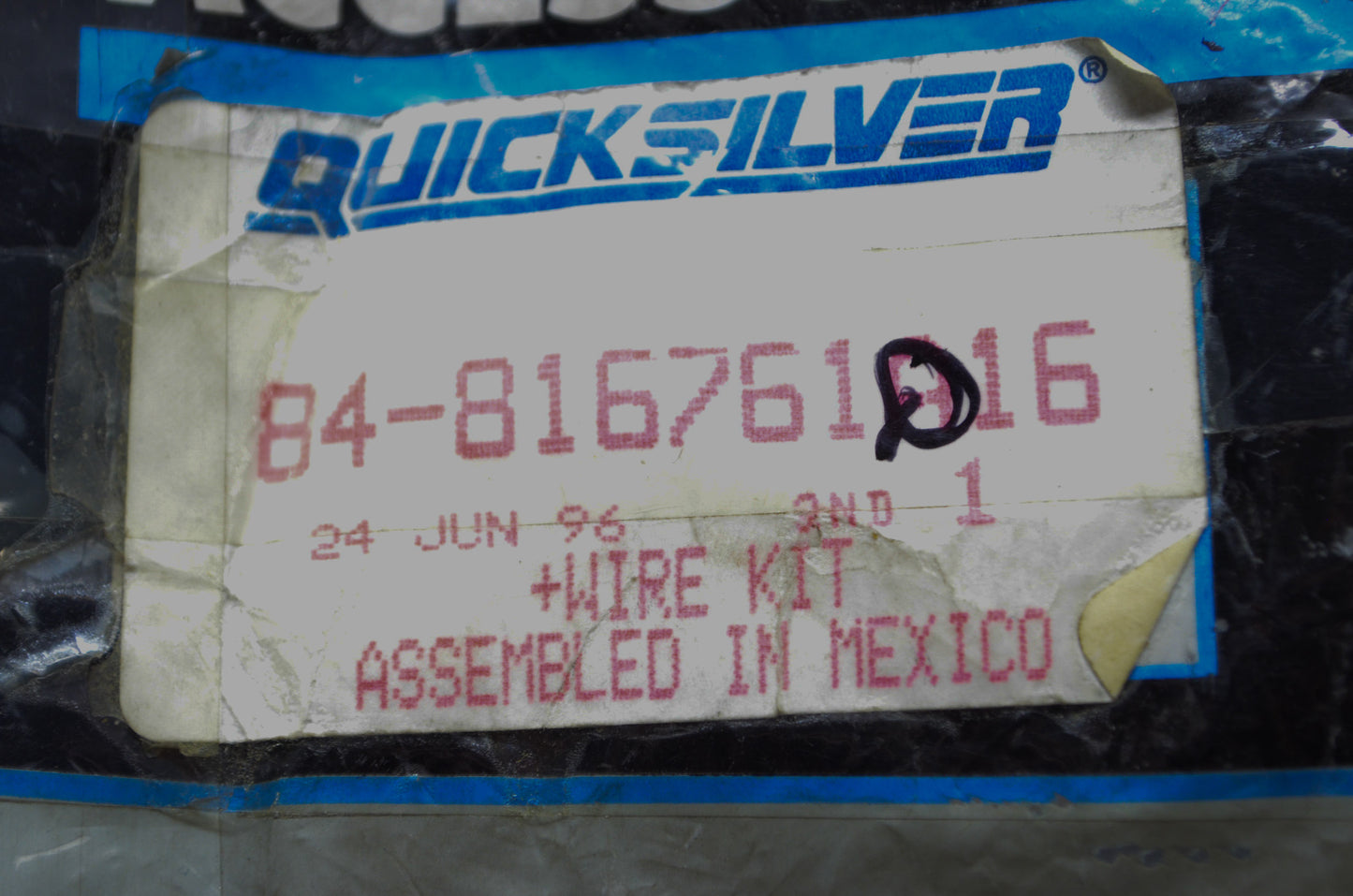 New OEM Mercury Ignition Wire Kit NOS